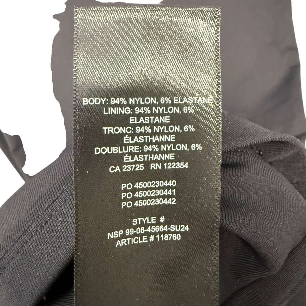 Aritzia | Babaton | Original Contour Enrapture Maxi Tube Dress Black Size L - Picture 10 of 15
